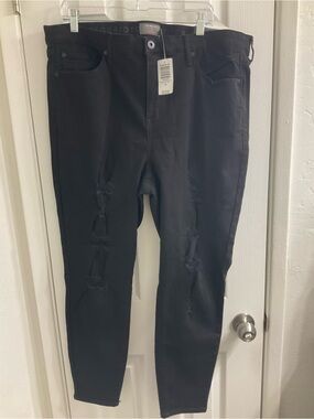 Torrid Sky High Rise Skinny Jeans Premium Stretch Size 20R